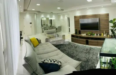 Apartamento com 3 quartos no edifício grazielle para comprar, 158m² - vila assunção, santo andré/sp.