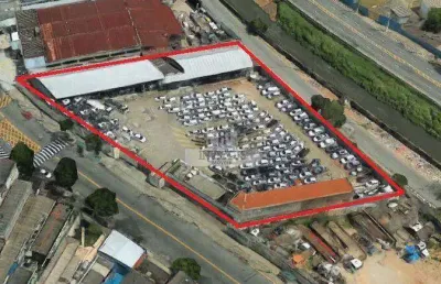 Galpão comercial para comprar, 4.049m² - vila palmares, santo andré/sp.