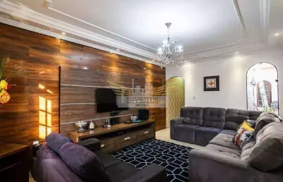 Sobrado com 3 quartos para comprar, 257m² - parque das nações, santo andré/sp.