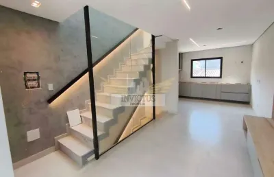 Sobrado com 2 suítes para comprar, 110m² - jardim santo alberto, santo andré/sp.