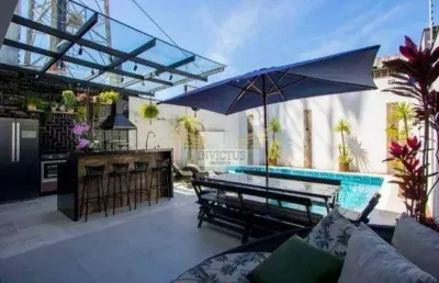 Sobrado com 3 suítes para alugar, 386m² - vila pires, santo andré/sp.
