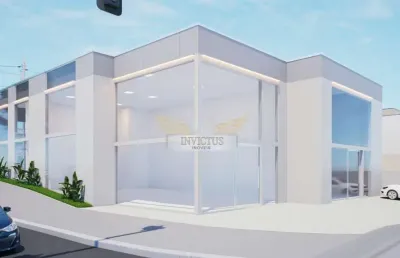 Salão comercial novo para alugar no jardim bela vista em santo andré!