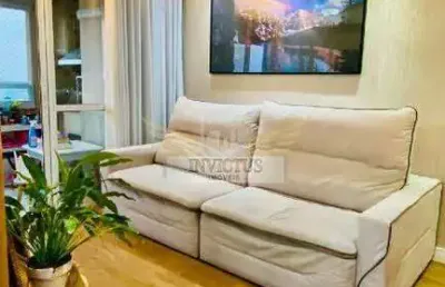 Apartamento com 3 quartos no condomínio ecolife campestre, 80m² - campestre, santo andré/sp.