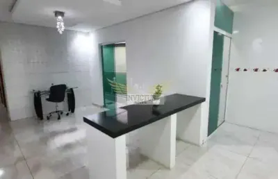 Sobrado com 2 quartos para alugar, 90m² - campestre, santo andré/sp.
