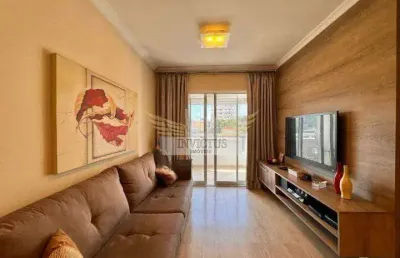 Apartamento com 3 quartos para comprar, 88m², vila bastos - santo andré/sp.