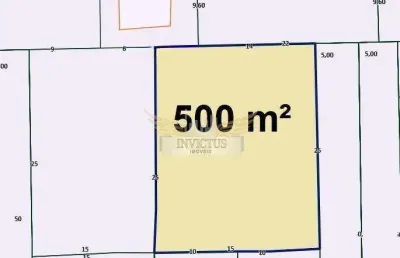 Terreno residencial/comercial bem localizado, 500m² - aceita permuta total 100%.