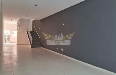 Salão comercial para alugar, 241m² - bairro jardim, santo andré/sp.