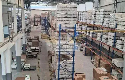 Galpão comercial/industrial em zoneamento industrial (zup 1) para alugar, 2.400m² - campestre, santo andré/sp.
