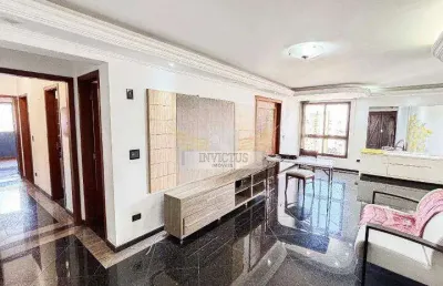 Apartamento com 3 quartos no edifício magnum para comprar, 172m² - vila guiomar, santo andré/sp.