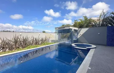 Sobrado mobiliado com 4 suítes no condomínio swiss park para comprar, 418m² - parque terra nova ii, são bernardo do campo/sp.