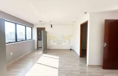Sala no edifício comercial azimut para alugar, 45m² - centro de santo andré/sp.