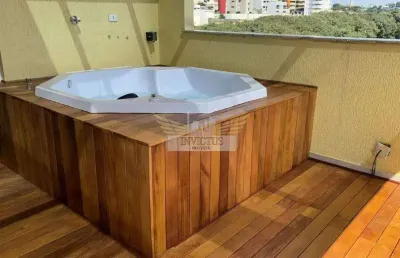 Cobertura sem condomínio com 2 quartos para comprar, 120m² - campestre, santo andré/sp.