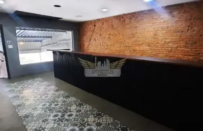 Salão comercial para alugar, 200m² - jardim bela vista, santo andré/sp.