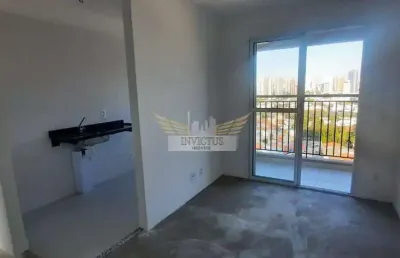 Apartamento novo com 2 quartos no residencial venturi para alugar, 50m² - campestre, santo andré/sp.