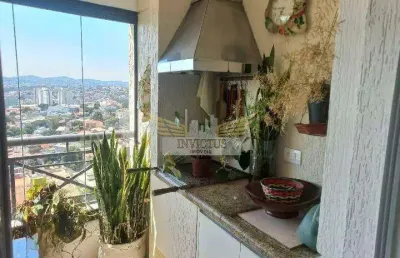 Apartamento mobiliado com 3 quartos no condomínio residencial acácia para comprar, 82m² - vila assunção, santo andré/sp.