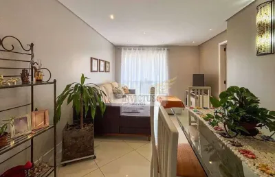 Apartamento com 3 quartos no condomínio mozart para comprar, 77m² - vila guiomar, santo andré/sp.