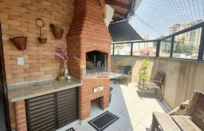 Apartamento com 3 quartos para comprar, 119m² - santa maria, santo andré/sp.
