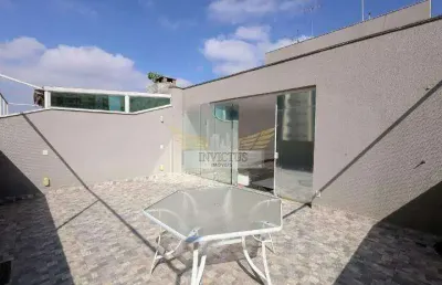 Cobertura com 3 quartos no condomínio primo punto para comprar, 210m² - campestre, santo andré/sp.