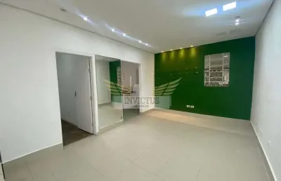 Casa térrea comercial/residencial com 2 quartos para alugar, 100m² - bairro jardim, santo andré/sp.