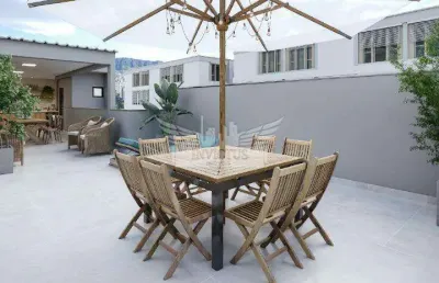 Cobertura sem condomínio com 3 dormitórios à venda, 136m² - bairro jardim, santo andré/sp.