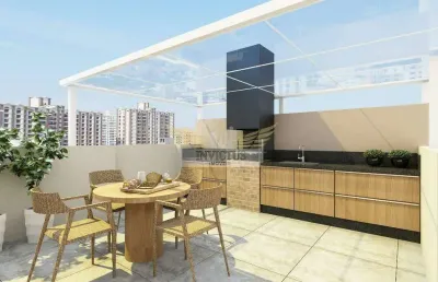 Cobertura sem condomínio com 2 quartos no residencial bruxelas para comprar, 88m² - vila luzita, santo andré/sp.