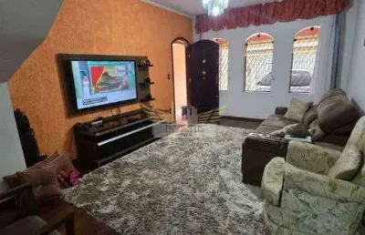 Sobrado com 4 quartos para alugar, 194m² - vila camilopolis, santo andré/sp.