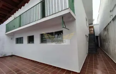 Sobrado com 3 quartos para alugar, 292m² - jardim bela vista, santo andré/sp.