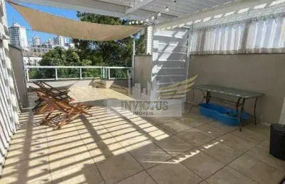 Cobertura duplex sem condomínio com 3 quartos 1 suíte para comprar, 160m² - casa branca, santo andré/sp.