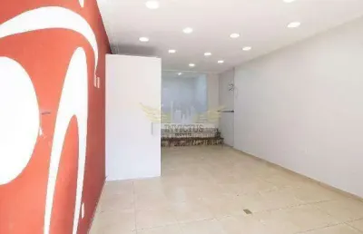 Salão comercial para alugar, 130m² - vila assunção, santo andré/sp.