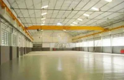 Galpão industrial para alugar, 3.761m² - campanário, diadema/sp.