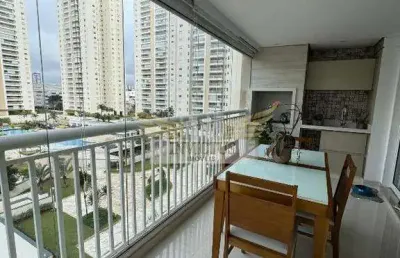 Apartamento com 3 quartos no condomínio domo home para alugar, 127m² - centro de são bernardo do campo/sp