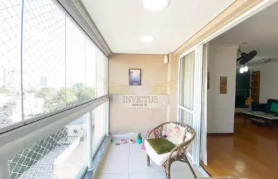 Apartamento com 3 quartos no edifício splendor para comprar, 124m² - bairro jardim, santo andré/sp.