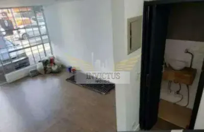 Salão comercial para alugar, 50m² - jardim bela vista, santo andré/sp.