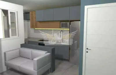 Apartamento novo com 2 quartos no residencial giuseppe martinelli para comprar, 41m² - vila homero thon, santo andré/sp.