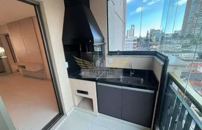 Apartamento com 2 quartos no condomínio residencial vermot para alugar, 80m² - campestre, santo andré/sp.