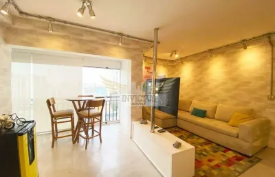 Apartamento mobiliado com 2 quartos no condomínio celebration para alugar, 85m² - bairro jardim, santo andré/sp.