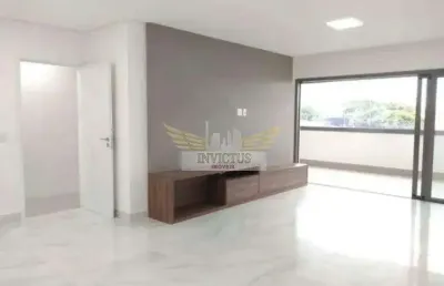 Apartamento com 3 suítes no residencial 555 para alugar, 163m² - jardim, santo andré/sp.