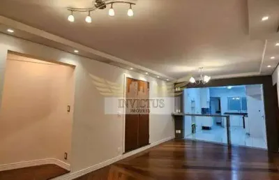 Apartamento reformado com 3 suítes no condomínio edifício maison grenoble para alugar, 145m² - vila valparaíso, santo andré/sp.