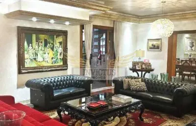Apartamento com 4 suítes no condomínio crystal pallace para comprar, 440m² - vila bastos, santo andré/sp.