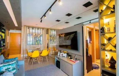Apartamento com 2 quartos no condomínio happiness para comprar, 78m² - bairro campestre, santo andré/sp
