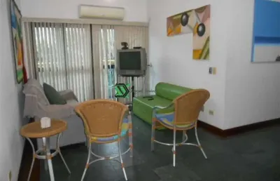 Apartamento com 3 quartos para alugar na enseada, guarujá , 123 m2 por r$ 3.200