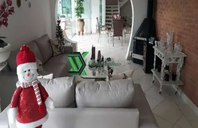 Casa com 5 quartos à venda no balneário praia do pernambuco, guarujá , 500 m2 por r$ 2.990.000