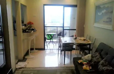Apartamento com 3 quartos à venda no loteamento joão batista julião, guarujá , 105 m2 por r$ 550.000