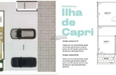 Casa com 2 quartos à venda no Jardim Las Palmas, Guarujá 