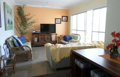 Apartamento com 3 quartos para alugar na enseada, guarujá  por r$ 6.000