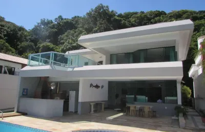Casa em condomínio fechado com 5 quartos à venda no Balneário Praia do Pernambuco, Guarujá 