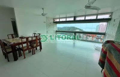 Apartamento com 3 quartos para alugar na Enseada, Guarujá 