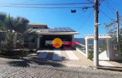 Casa com 4 dormitórios à venda, 506 m² por r$ 1.550.000,00 - loteamento maravista - niterói/rj