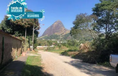 Terreno à venda, 1590 m² por r$ 80.000,00 - chácaras de inoã - maricá/rj