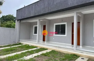 Casa com 2 dormitórios à venda, 60 m² por r$ 350.000,00 - são josé do imbassaí - maricá/rj